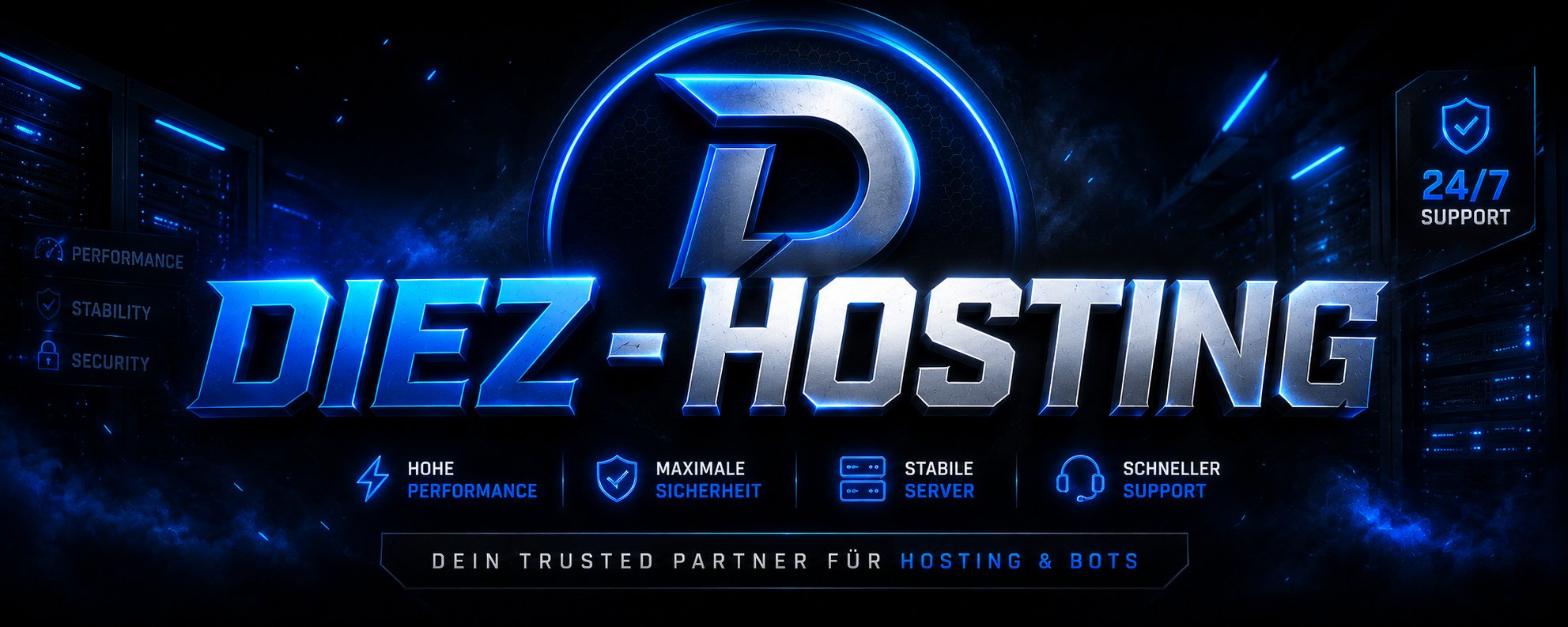 Diez-Hosting – Dein Trusted Partner für Hosting & Bots